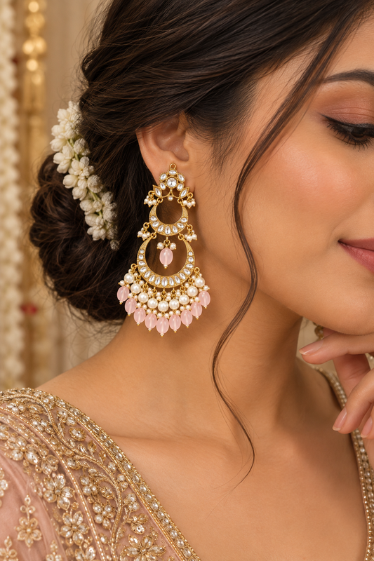 Anarkali Jhalar Earrings