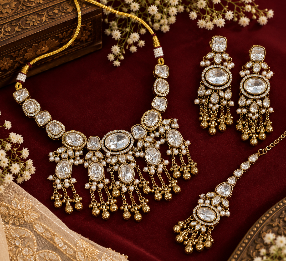 Zeenat Necklace Set