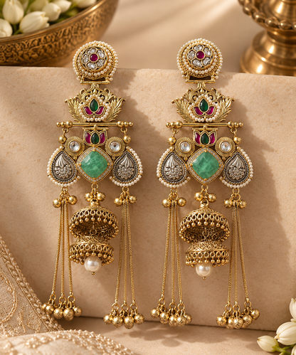 Ambika Jhumka Earrings
