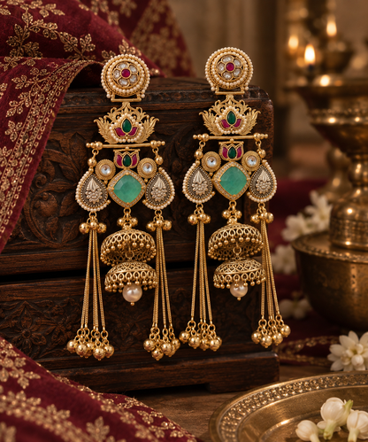 Ambika Jhumka Earrings