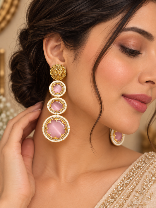 Gulabi Sherni Earrings
