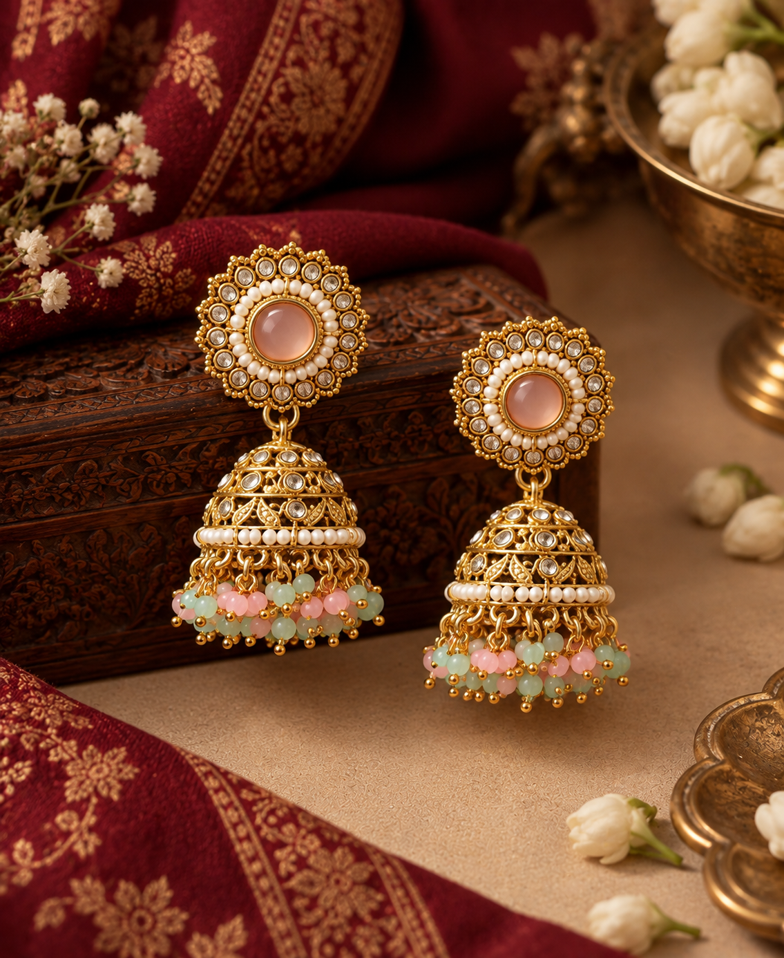 Moti Kaliyan Necklace Set