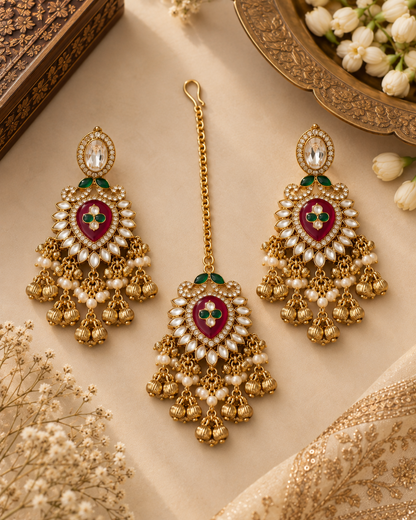 Shahi Phool Necklace Set