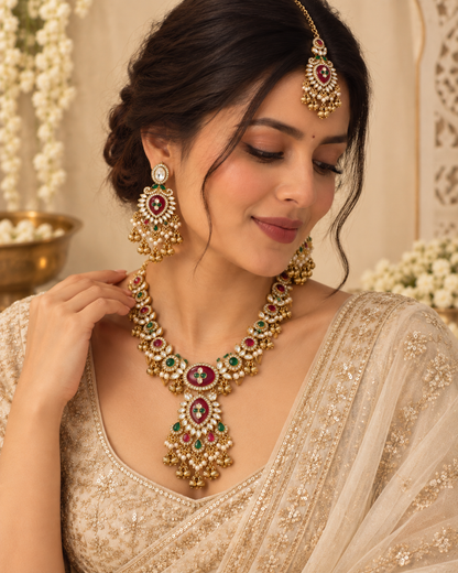 Shahi Phool Necklace Set