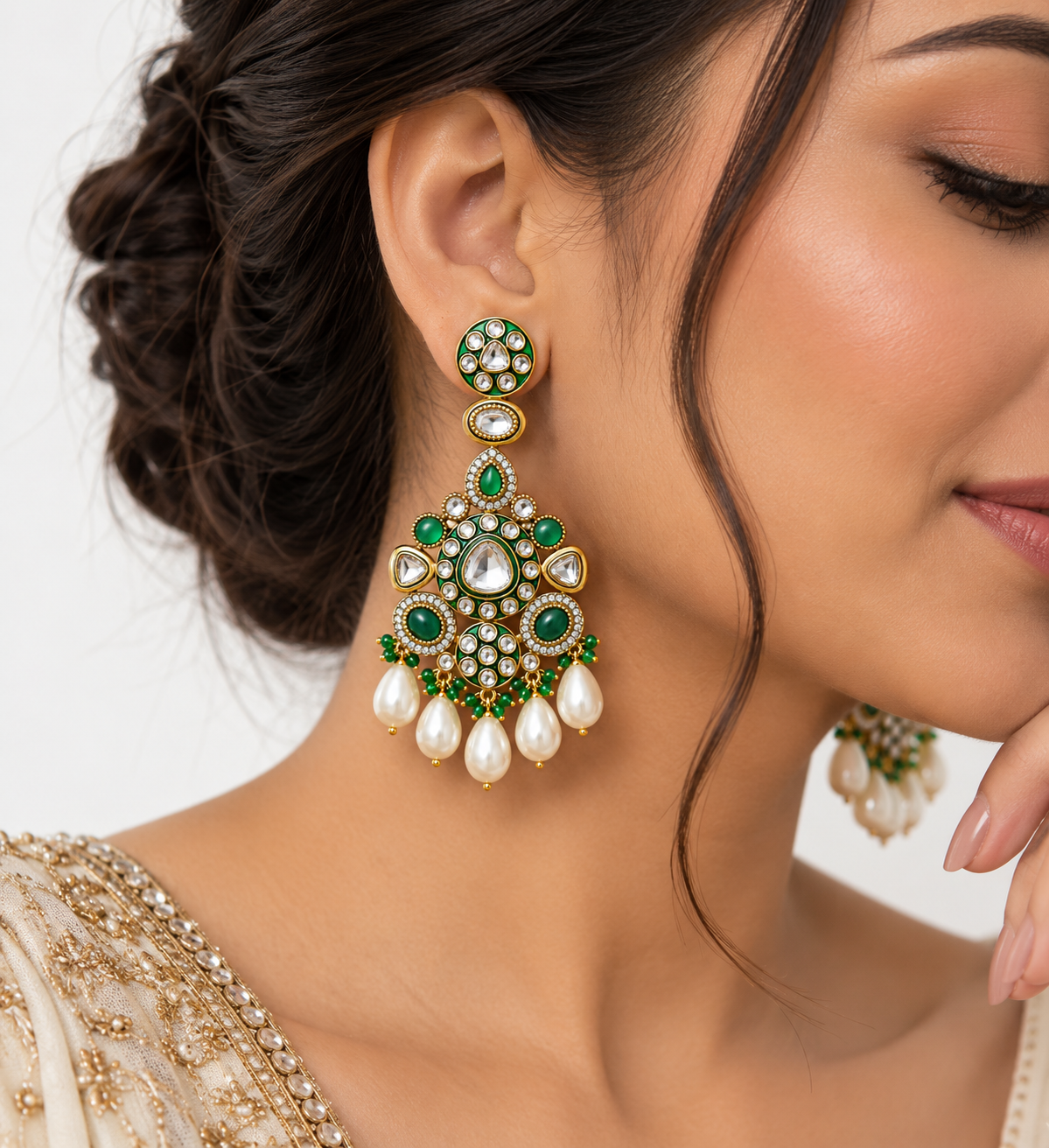Panna Kiran Earrings