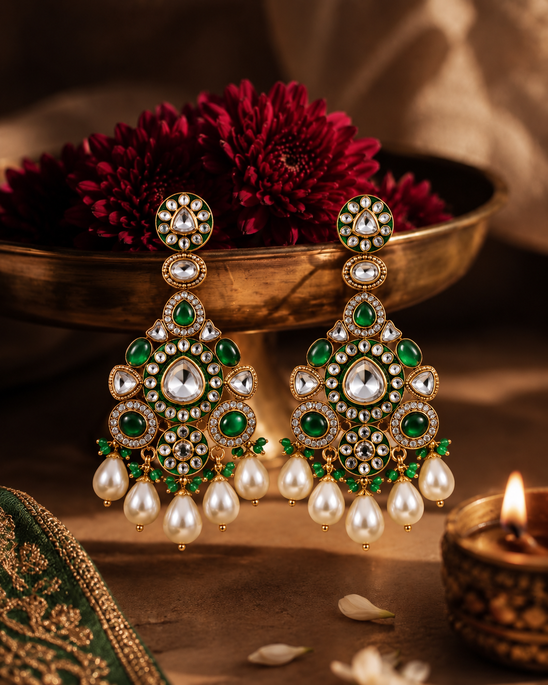 Panna Kiran Earrings