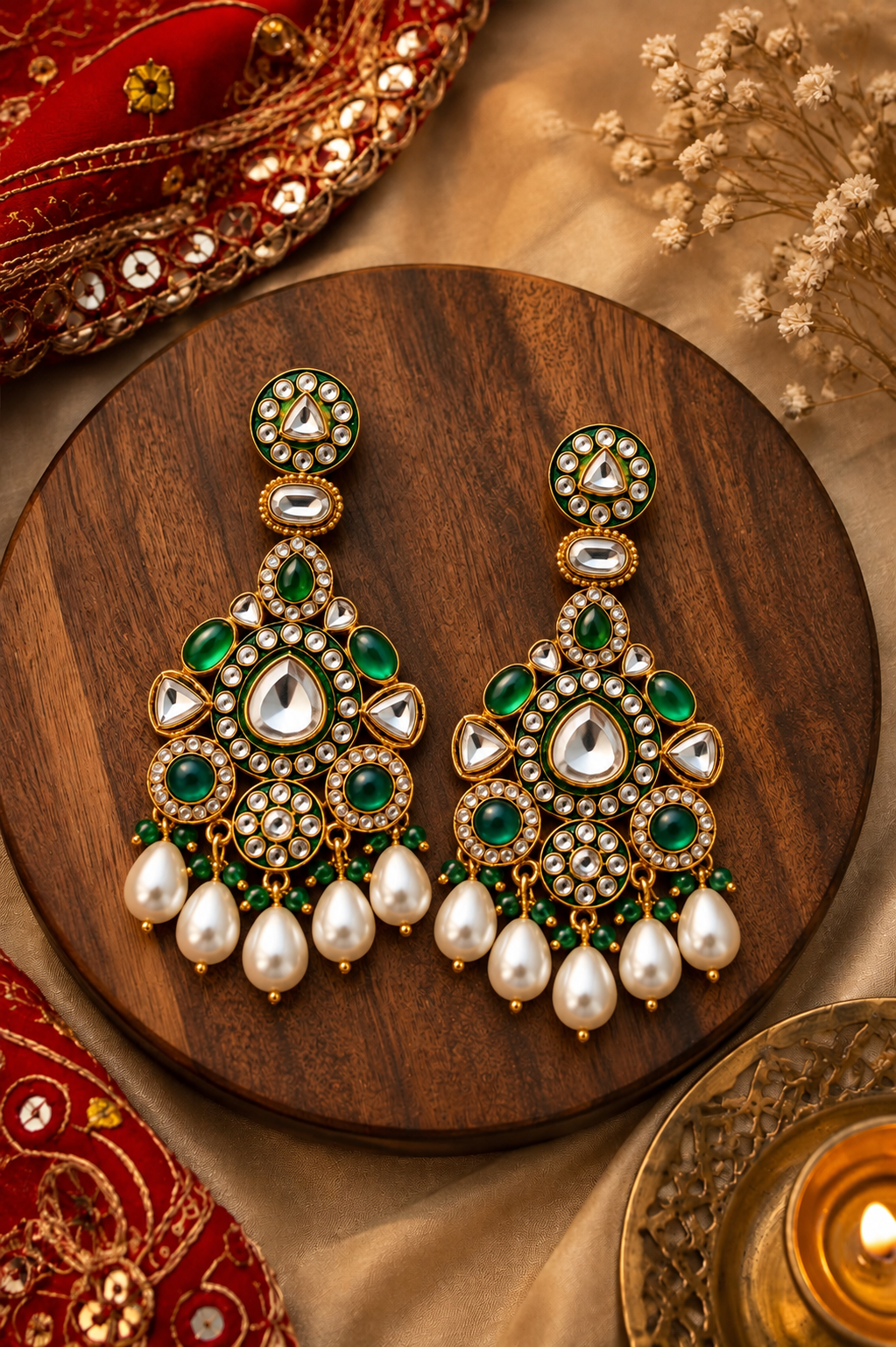 Panna Kiran Earrings