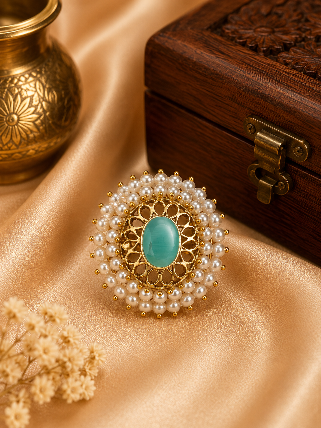 Ishaani Pearl Ring
