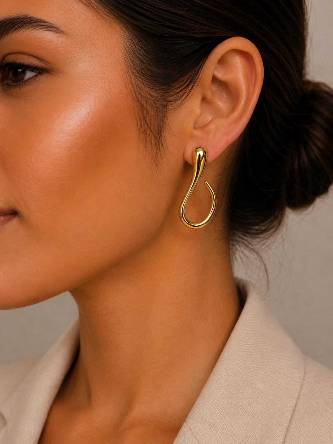 Curved Earrings