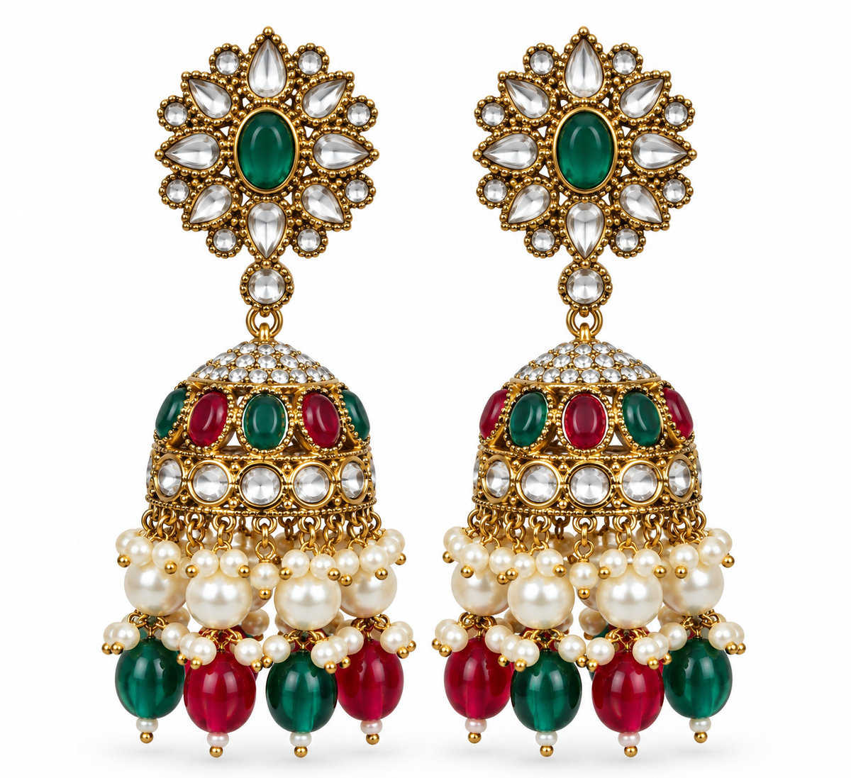 Phool Jhumka Earrings