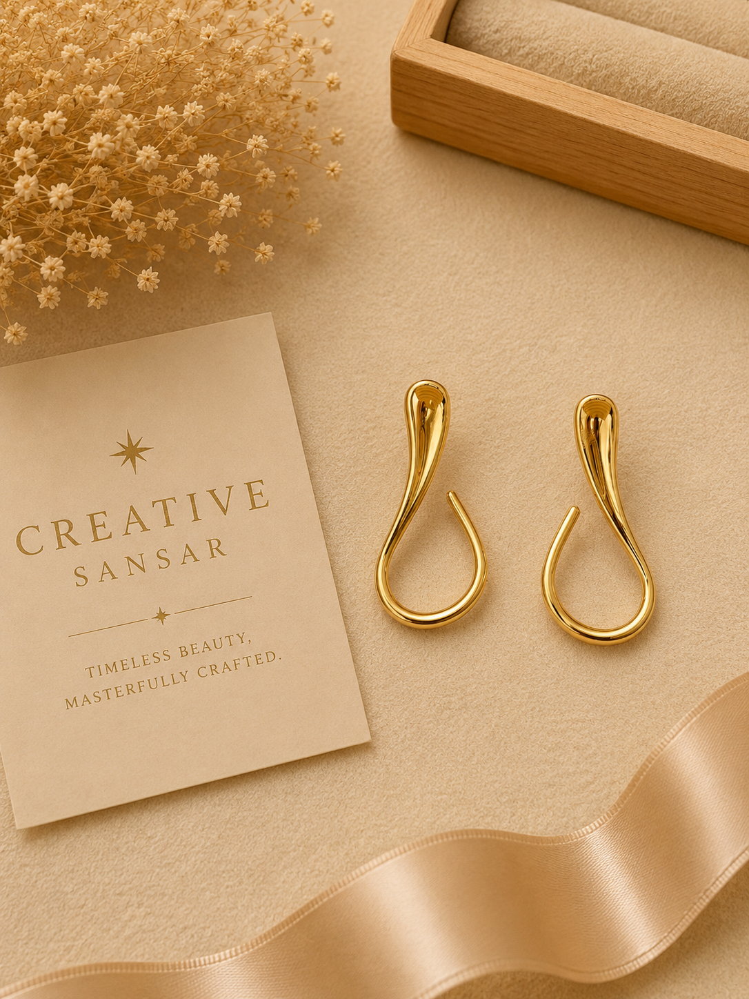 Curved Earrings