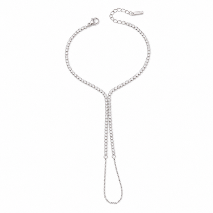 Crisscross Hand Chain Bracelet
