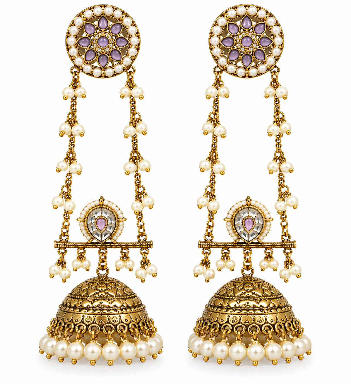 Jhula Jhumka Earrings