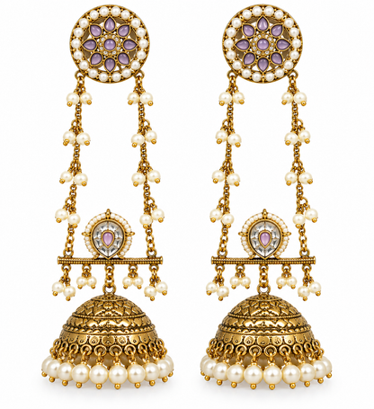 Jhula Jhumka Earrings
