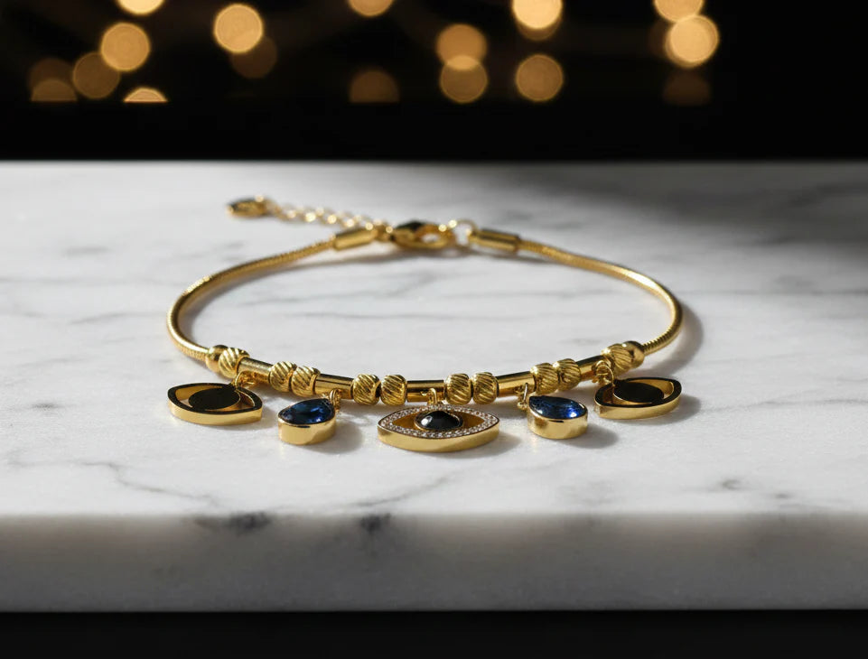 Evil Eye Charm Bracelet