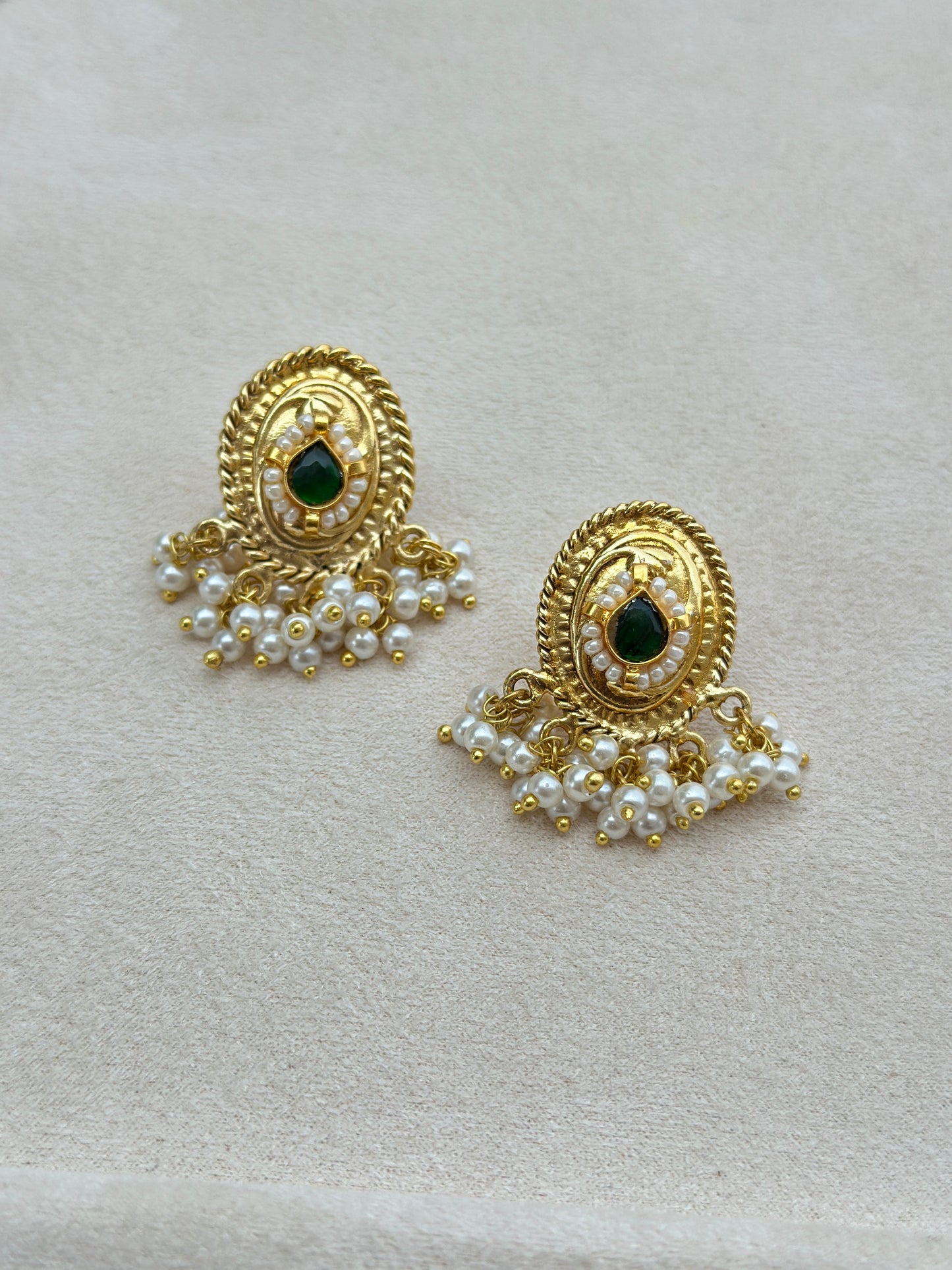 Meher Pearl Drop Earrings