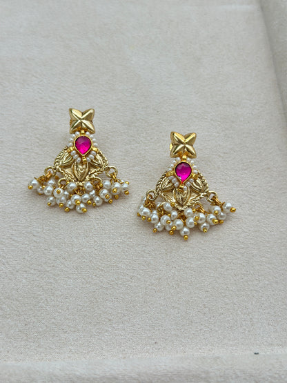Priyansha Pearl Drop Earrings