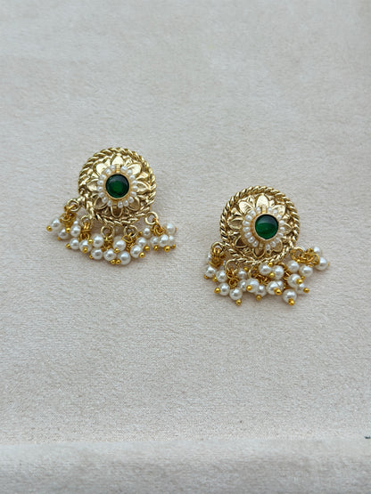 Roshni Pearl Drop Earrings
