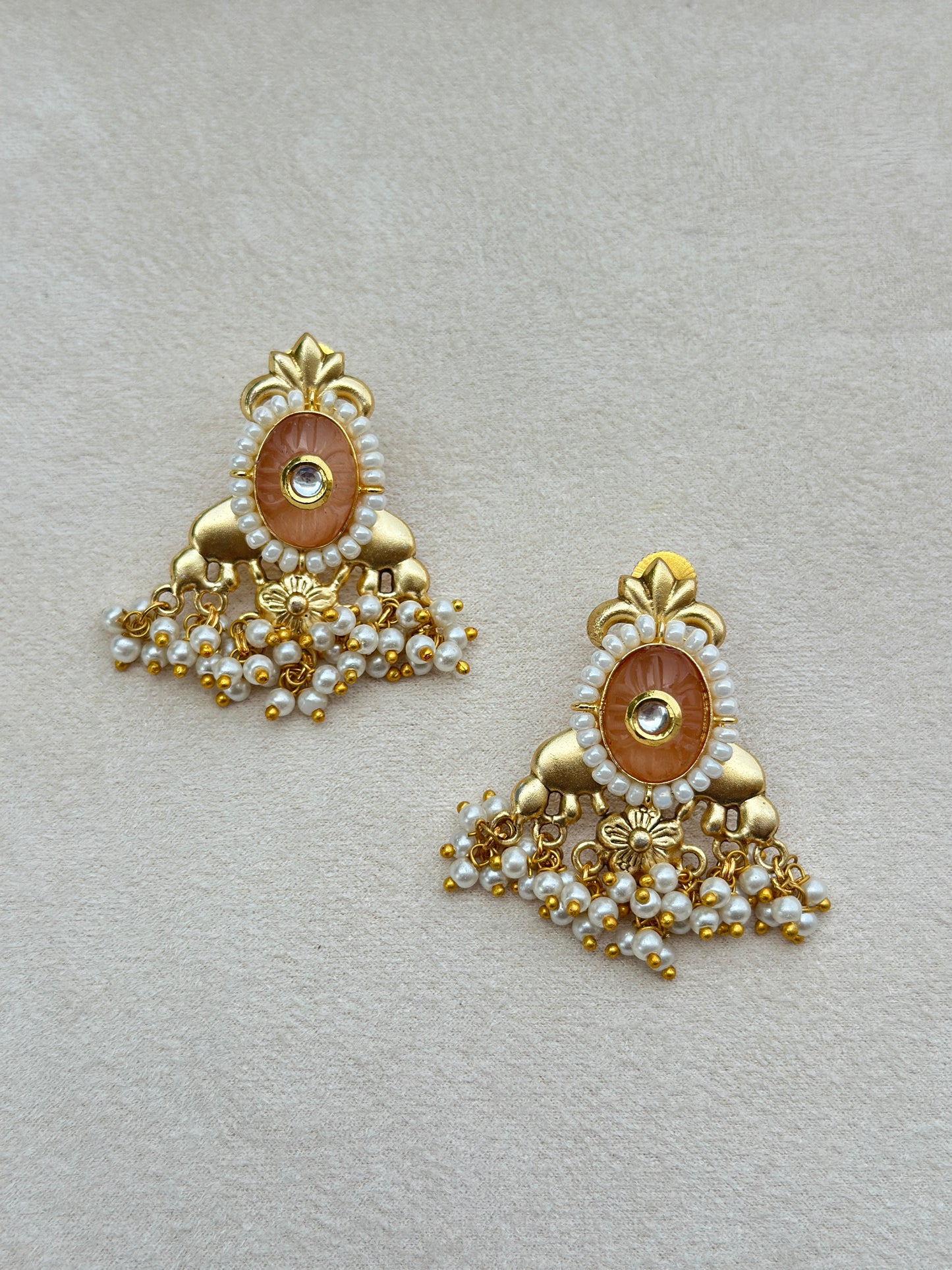 Vaanya Pearl Drop Earrings