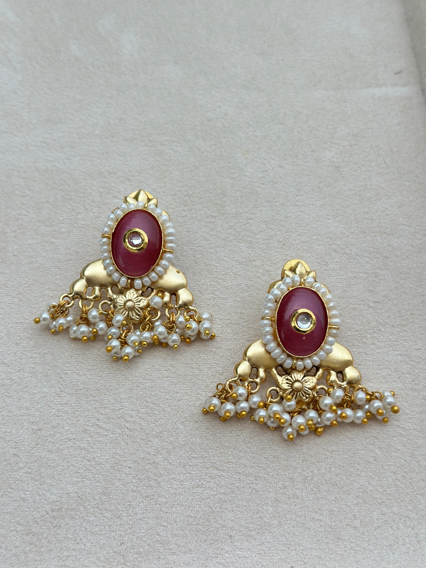 Vaanya Pearl Drop Earrings
