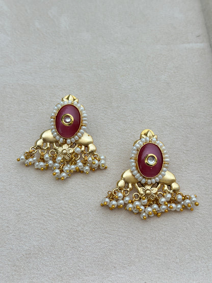Vaanya Pearl Drop Earrings