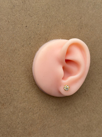 Flower Stud Earrings
