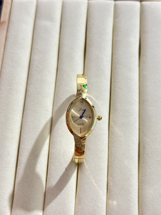 Zido Oval Bangle Watch