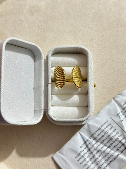 Shell Open Ring