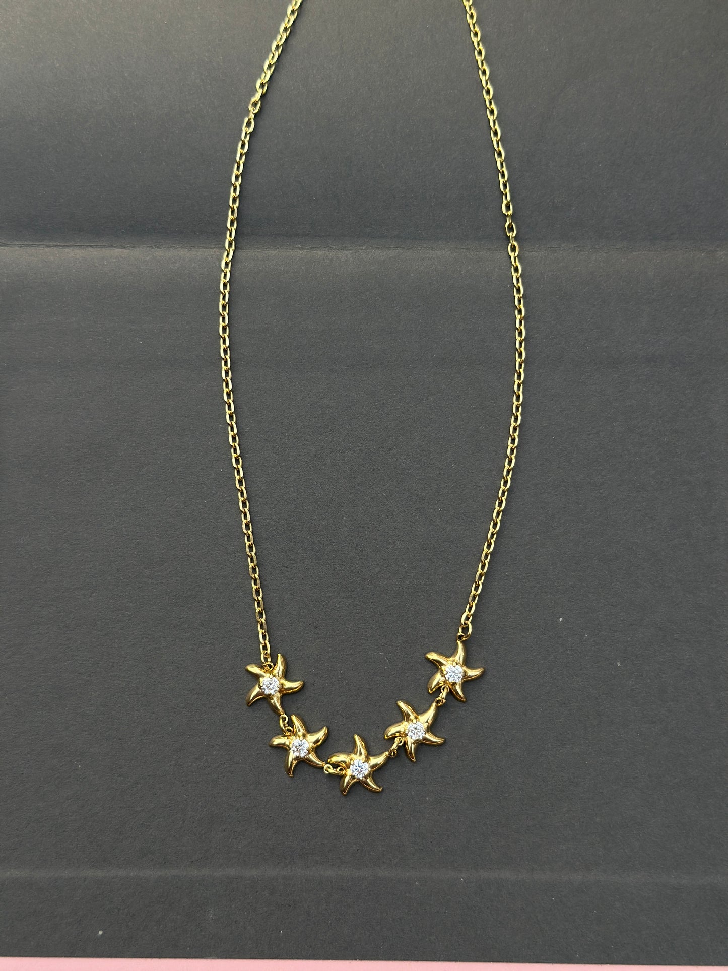 Starfish Charm Necklace