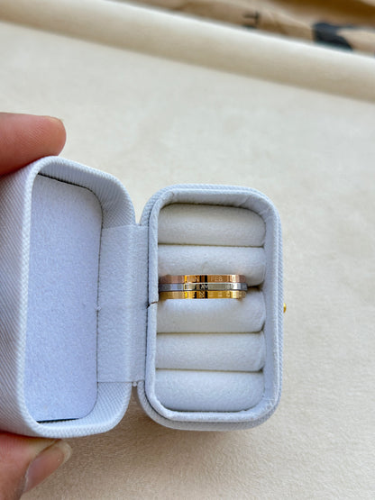 Rotating Calendar Band Ring