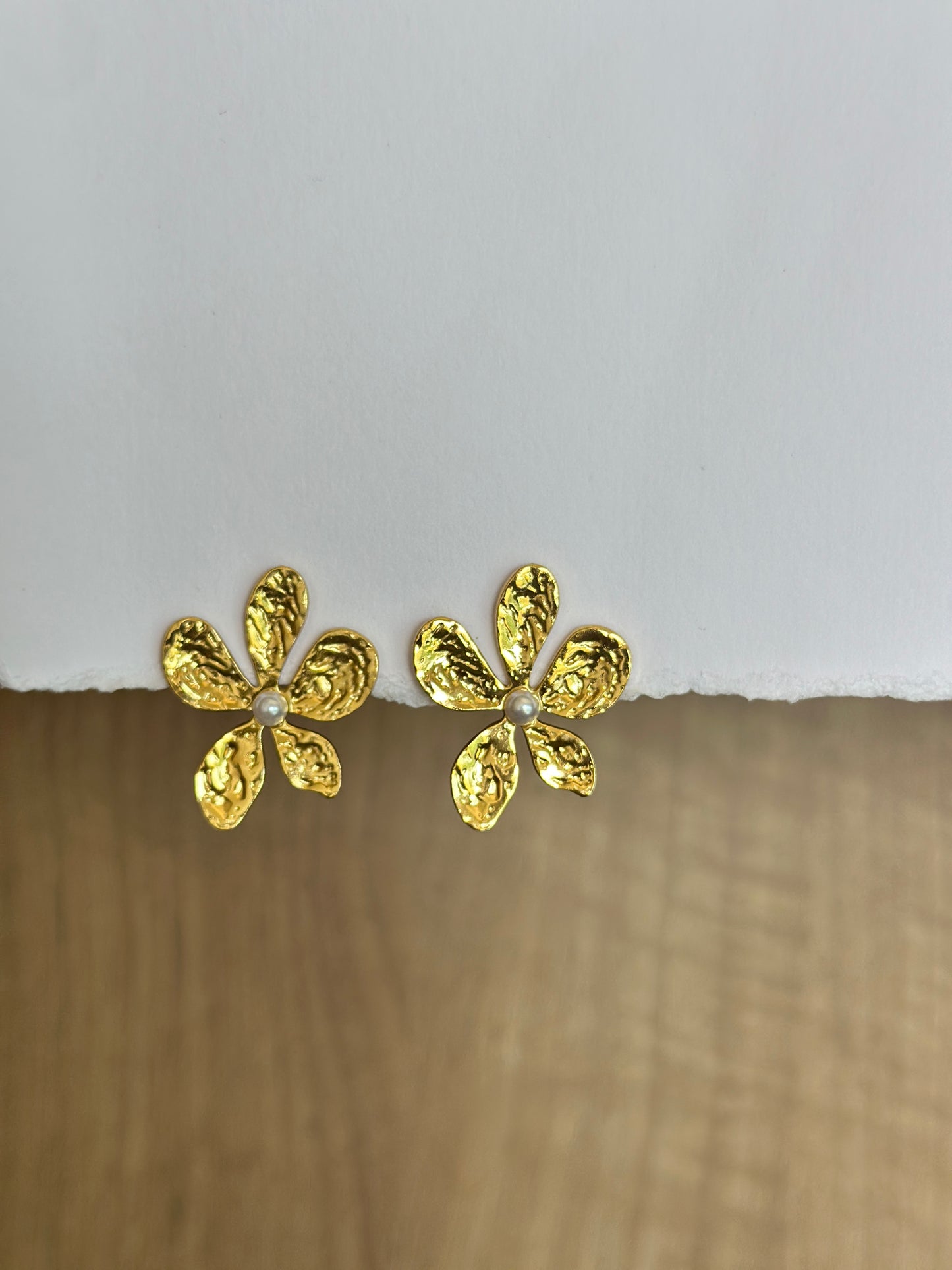 Gold Bloom Earrings