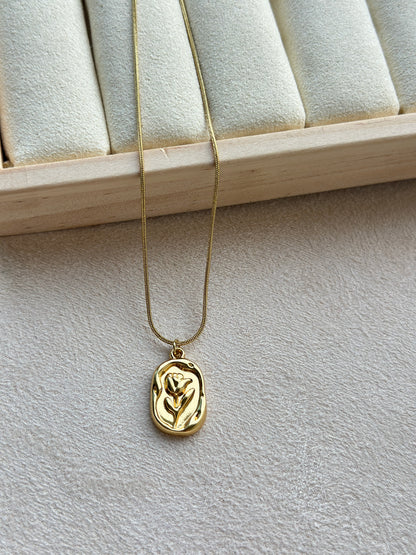 Tulip Flower Necklace