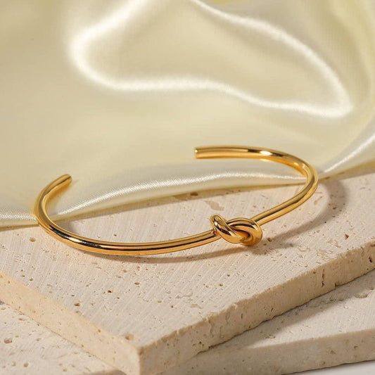 Knot Bangle Bracelet