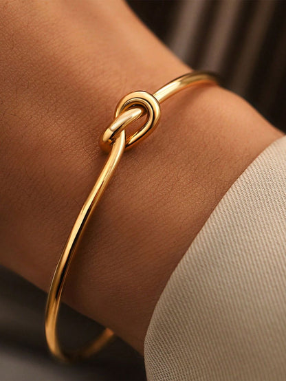 Knot Bangle Bracelet