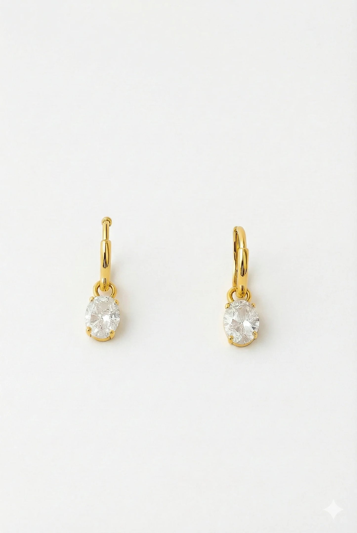 Dainty Stone Stud Earrings