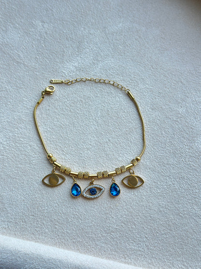 Evil Eye Charm Bracelet