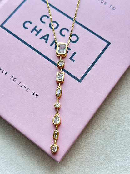 Lustre Stone Necklace