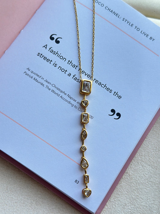 Lustre Stone Necklace