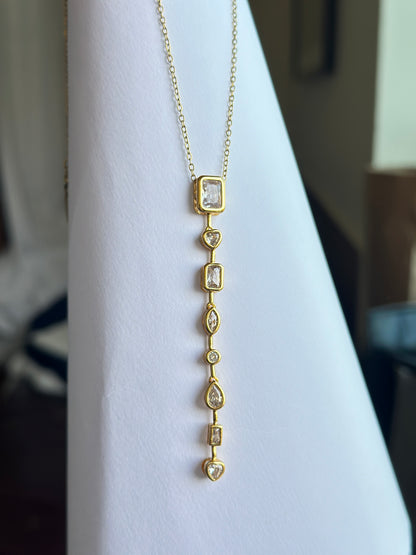 Lustre Stone Necklace