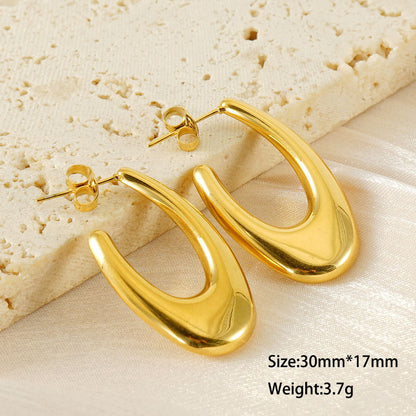 Gia stud Hoops