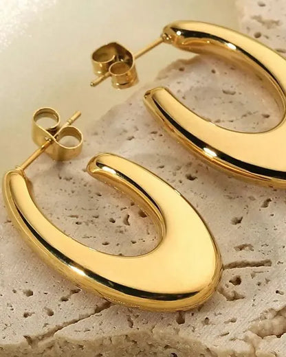 Gia stud Hoops