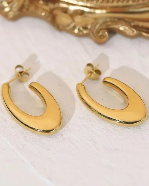 Gia stud Hoops