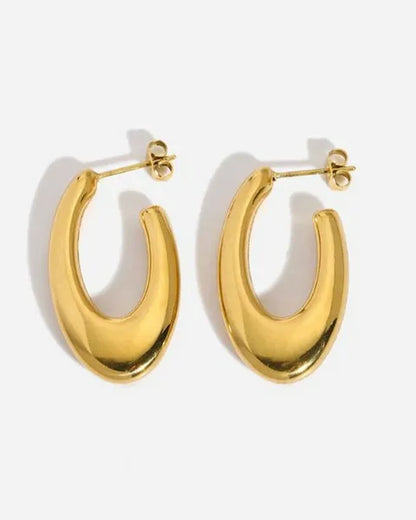 Gia stud Hoops