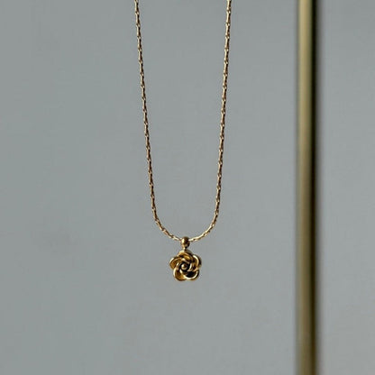 Tiny Rose Pendant