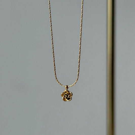 Tiny Rose Pendant