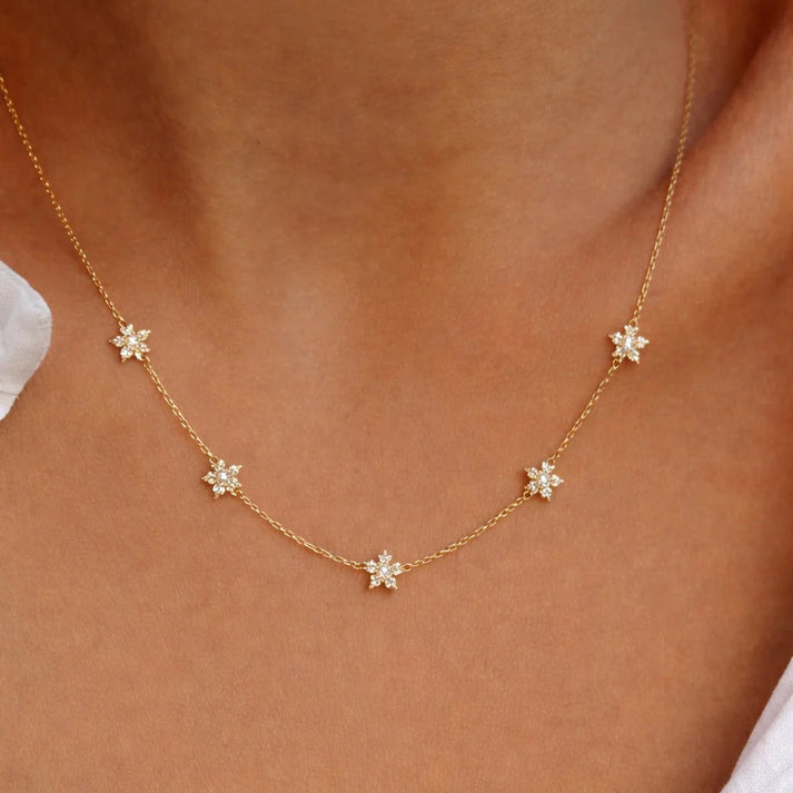 Petal Spark Necklace