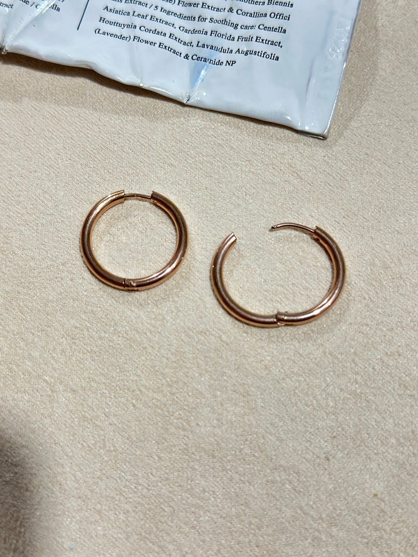 Round Hoop Earrings