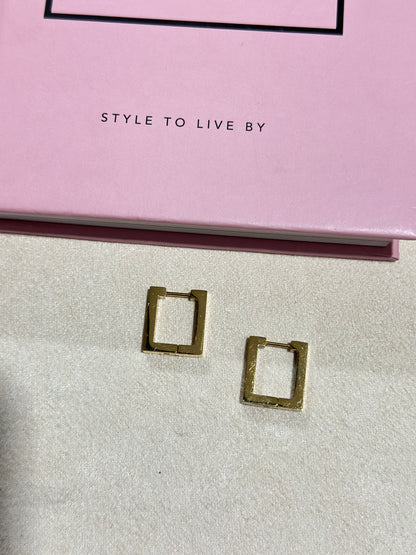 Square Hoop Earrings