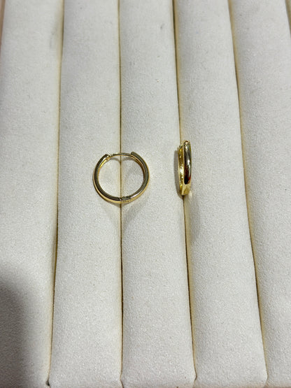 Petite Gold Huggie Earrings