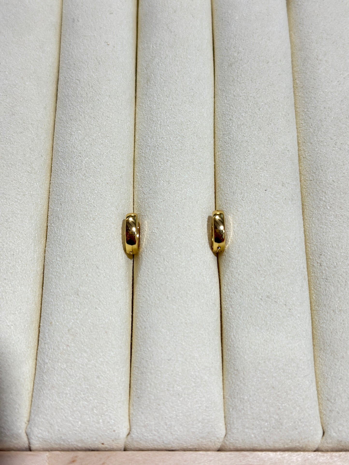 Thick Mini Hoop Earrings